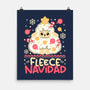 Fleece Navidad Ugly Sweater-None-Matte-Poster-NemiMakeit
