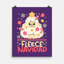 Fleece Navidad Ugly Sweater-None-Matte-Poster-NemiMakeit