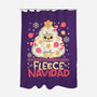 Fleece Navidad Ugly Sweater-None-Polyester-Shower Curtain-NemiMakeit