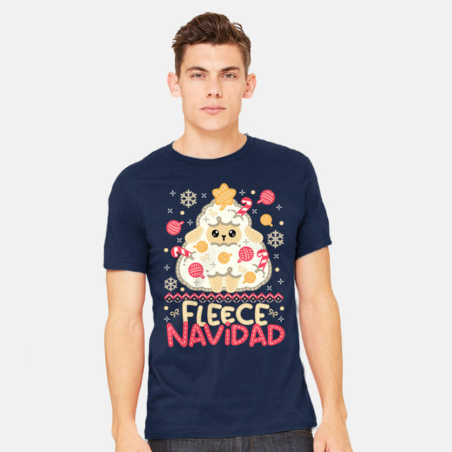 Fleece Navidad Ugly Sweater-Mens-Heavyweight-Tee-NemiMakeit