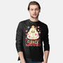 Fleece Navidad Ugly Sweater-Mens-Long Sleeved-Tee-NemiMakeit