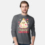 Fleece Navidad Ugly Sweater-Mens-Long Sleeved-Tee-NemiMakeit