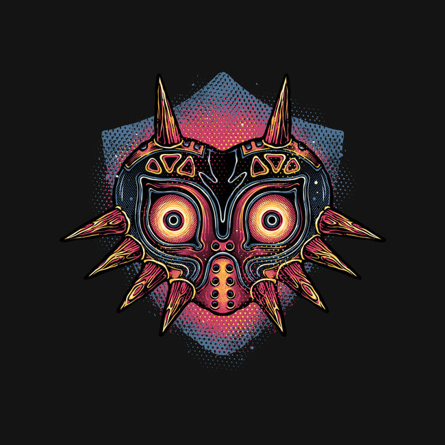 Summon The Moon-None-Fleece-Blanket-glitchygorilla