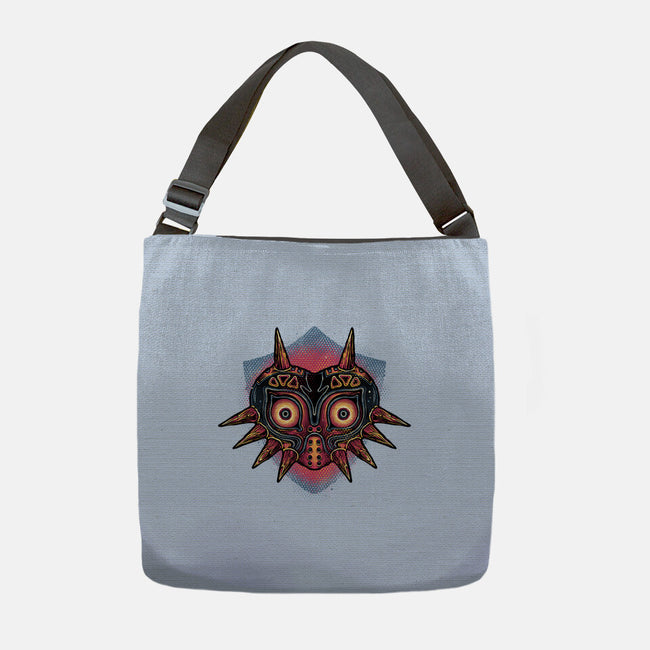 Summon The Moon-None-Adjustable Tote-Bag-glitchygorilla
