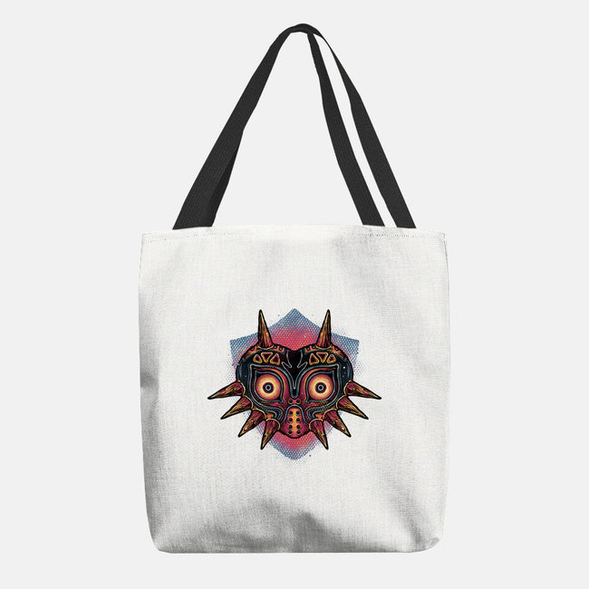 Summon The Moon-None-Basic Tote-Bag-glitchygorilla