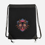 Summon The Moon-None-Drawstring-Bag-glitchygorilla