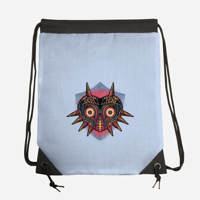 Summon The Moon-None-Drawstring-Bag-glitchygorilla
