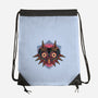 Summon The Moon-None-Drawstring-Bag-glitchygorilla
