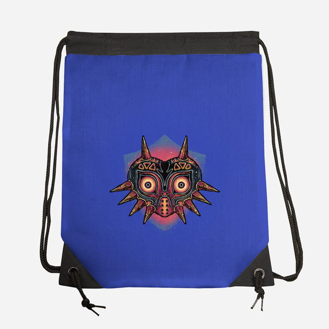 Summon The Moon-None-Drawstring-Bag-glitchygorilla
