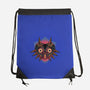 Summon The Moon-None-Drawstring-Bag-glitchygorilla