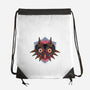 Summon The Moon-None-Drawstring-Bag-glitchygorilla
