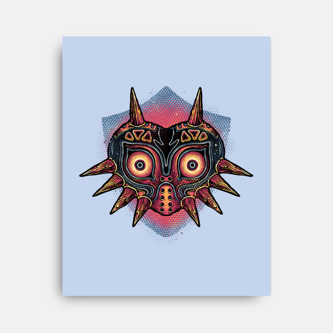 Summon The Moon-None-Stretched-Canvas-glitchygorilla