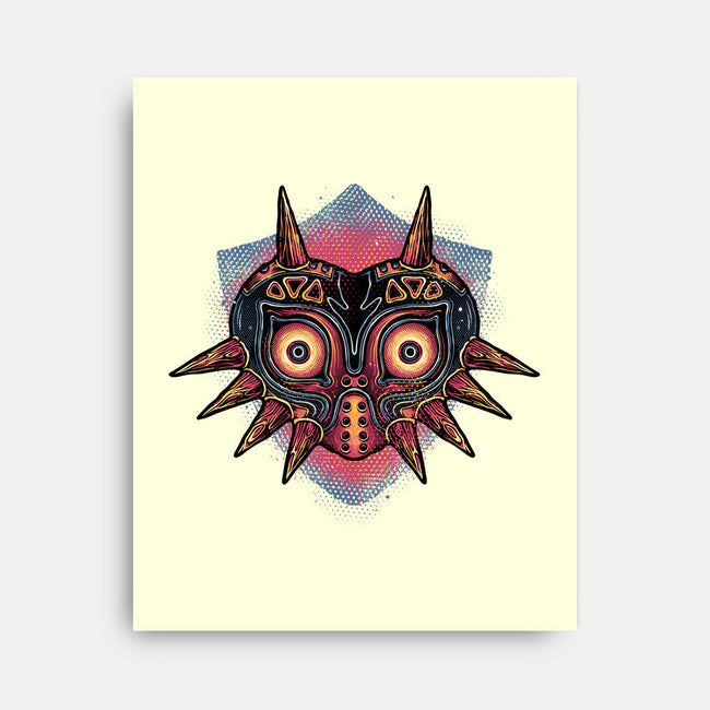 Summon The Moon-None-Stretched-Canvas-glitchygorilla