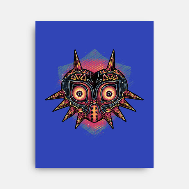 Summon The Moon-None-Stretched-Canvas-glitchygorilla