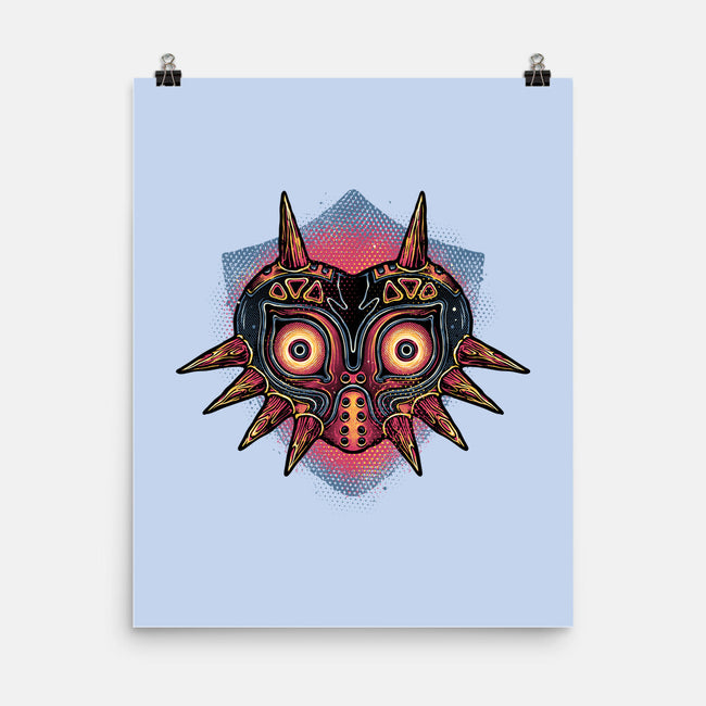 Summon The Moon-None-Matte-Poster-glitchygorilla