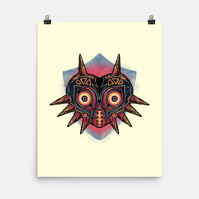 Summon The Moon-None-Matte-Poster-glitchygorilla