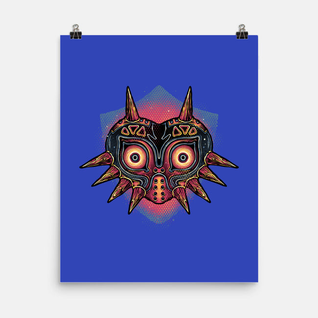 Summon The Moon-None-Matte-Poster-glitchygorilla