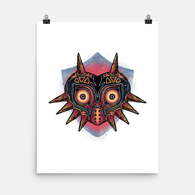 Summon The Moon-None-Matte-Poster-glitchygorilla