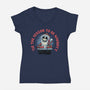 Season To Be Naughty-Womens-V-Neck-Tee-glitchygorilla