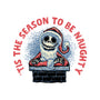 Season To Be Naughty-None-Adjustable Tote-Bag-glitchygorilla