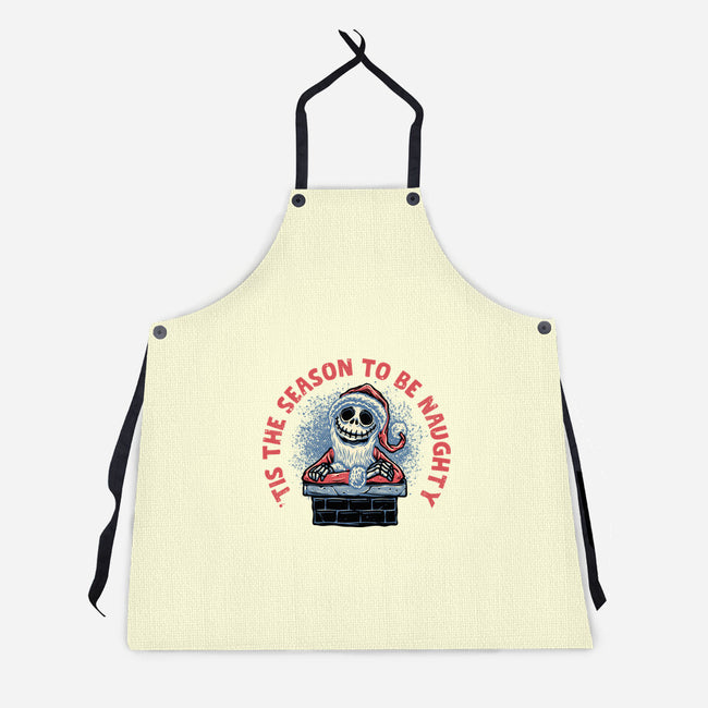 Season To Be Naughty-Unisex-Kitchen-Apron-glitchygorilla