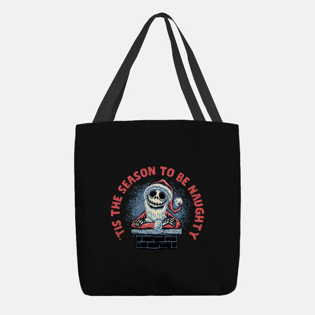 Season To Be Naughty-None-Basic Tote-Bag-glitchygorilla