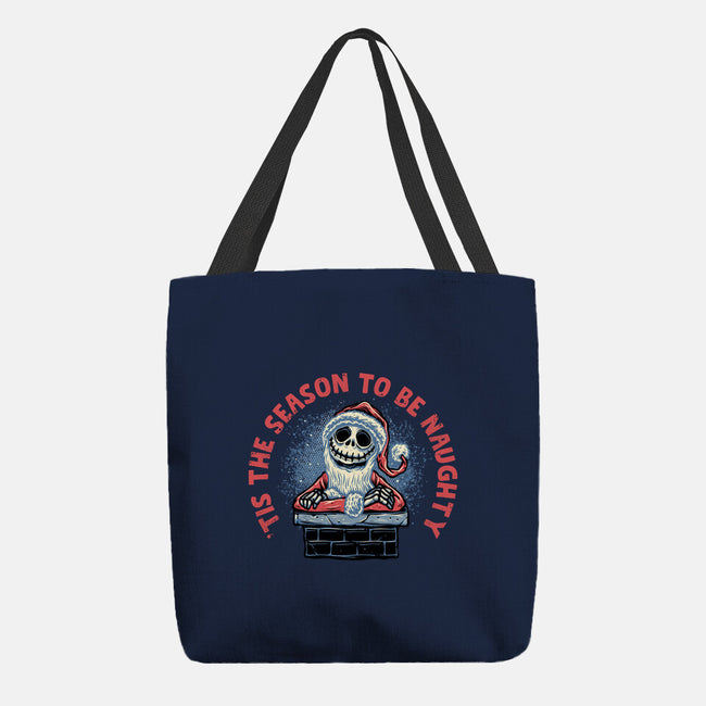 Season To Be Naughty-None-Basic Tote-Bag-glitchygorilla