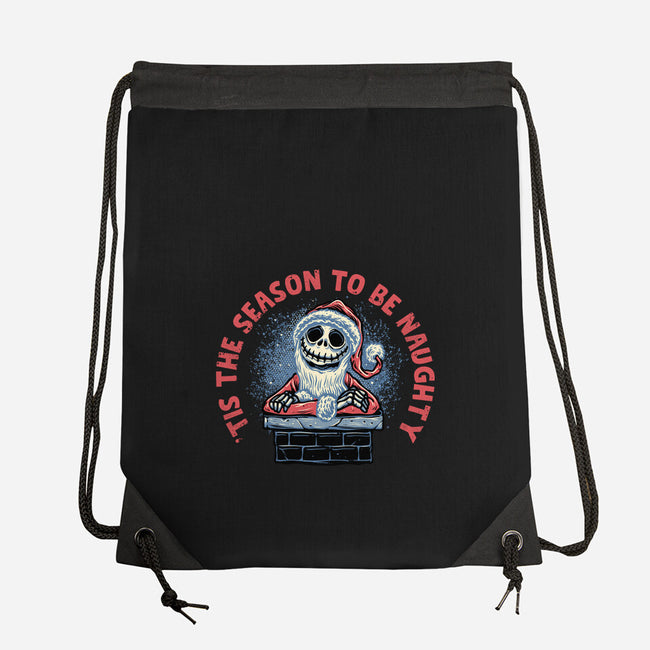 Season To Be Naughty-None-Drawstring-Bag-glitchygorilla