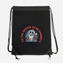 Season To Be Naughty-None-Drawstring-Bag-glitchygorilla