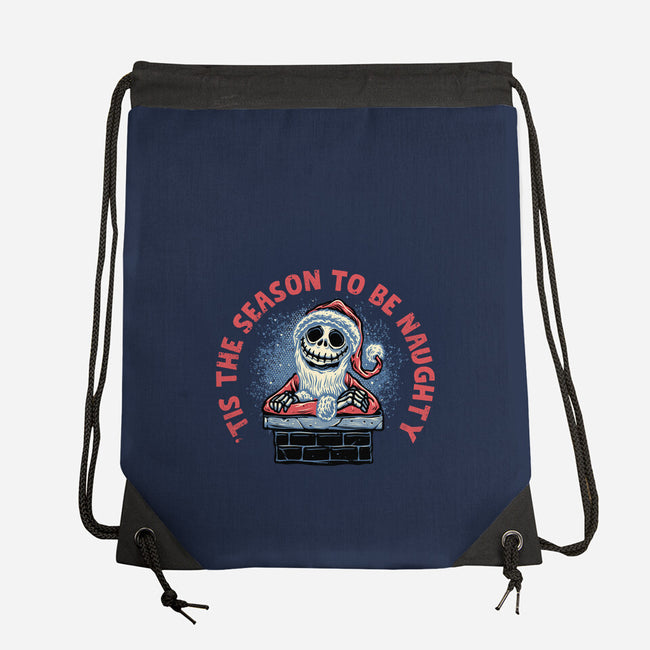 Season To Be Naughty-None-Drawstring-Bag-glitchygorilla