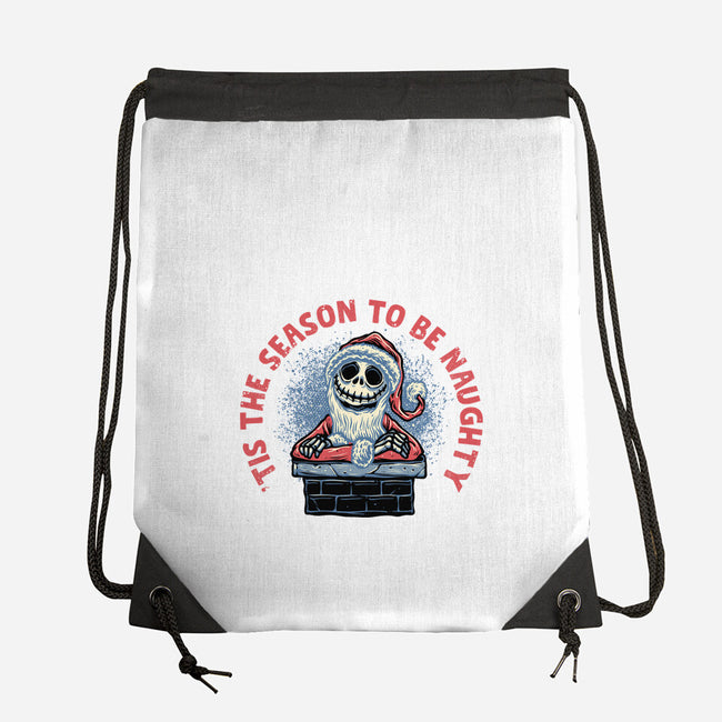 Season To Be Naughty-None-Drawstring-Bag-glitchygorilla