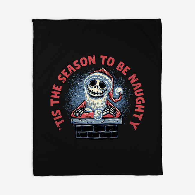 Season To Be Naughty-None-Fleece-Blanket-glitchygorilla