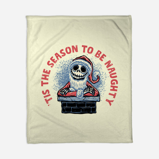 Season To Be Naughty-None-Fleece-Blanket-glitchygorilla