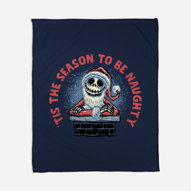 Season To Be Naughty-None-Fleece-Blanket-glitchygorilla