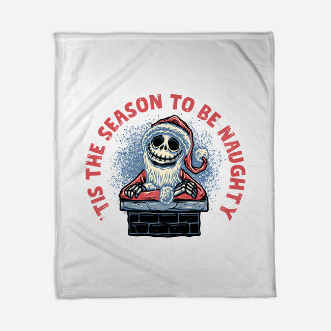 Season To Be Naughty-None-Fleece-Blanket-glitchygorilla