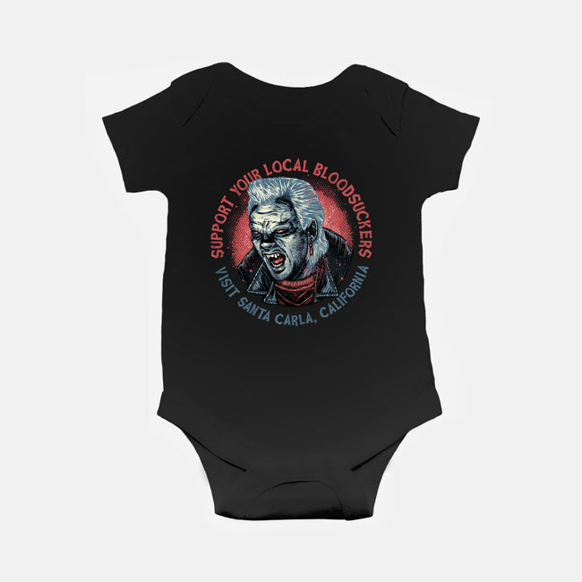 Local Bloodsuckers-Baby-Basic-Onesie-glitchygorilla