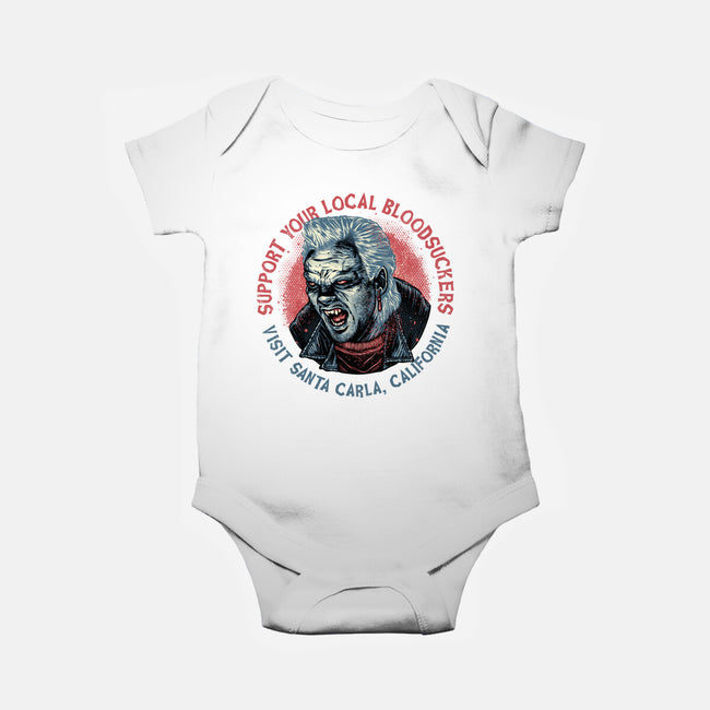Local Bloodsuckers-Baby-Basic-Onesie-glitchygorilla