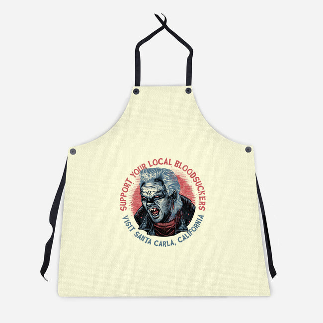 Local Bloodsuckers-Unisex-Kitchen-Apron-glitchygorilla
