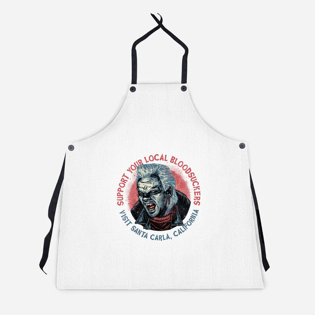 Local Bloodsuckers-Unisex-Kitchen-Apron-glitchygorilla