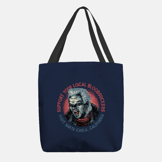 Local Bloodsuckers-None-Basic Tote-Bag-glitchygorilla
