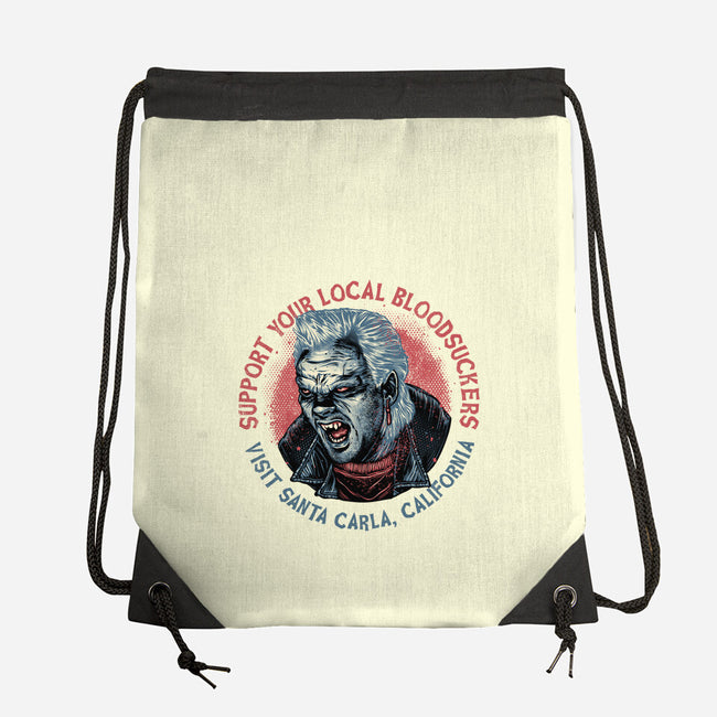 Local Bloodsuckers-None-Drawstring-Bag-glitchygorilla