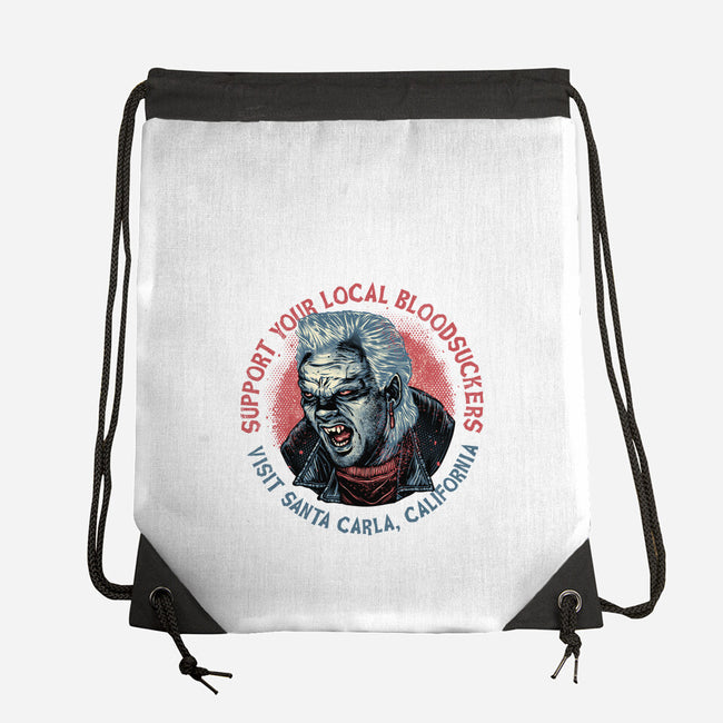 Local Bloodsuckers-None-Drawstring-Bag-glitchygorilla