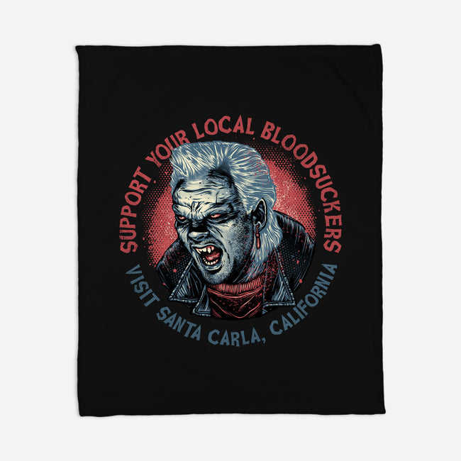 Local Bloodsuckers-None-Fleece-Blanket-glitchygorilla