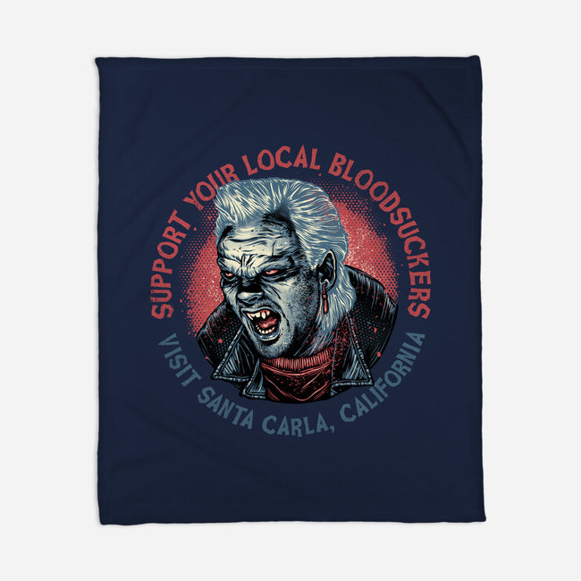 Local Bloodsuckers-None-Fleece-Blanket-glitchygorilla