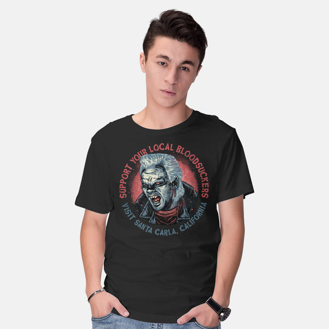 Local Bloodsuckers-Mens-Basic-Tee-glitchygorilla