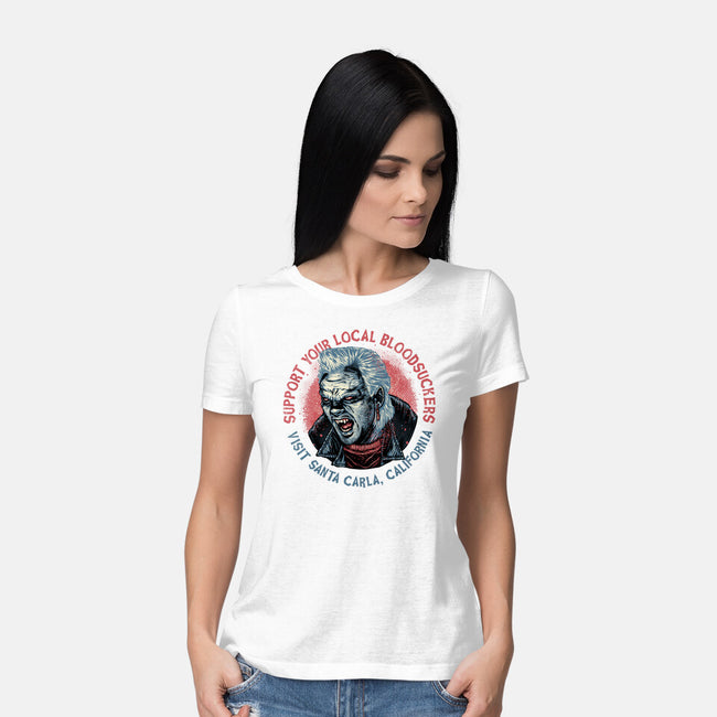 Local Bloodsuckers-Womens-Basic-Tee-glitchygorilla