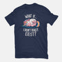 What If I Don't Exist-Womens-Fitted-Tee-koalastudio