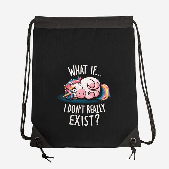 What If I Don't Exist-None-Drawstring-Bag-koalastudio