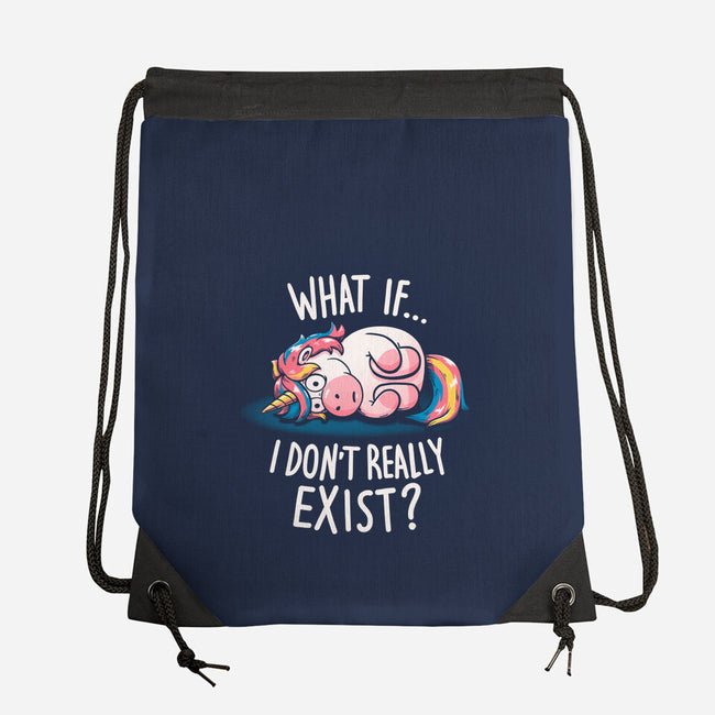 What If I Don't Exist-None-Drawstring-Bag-koalastudio
