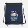 What If I Don't Exist-None-Drawstring-Bag-koalastudio